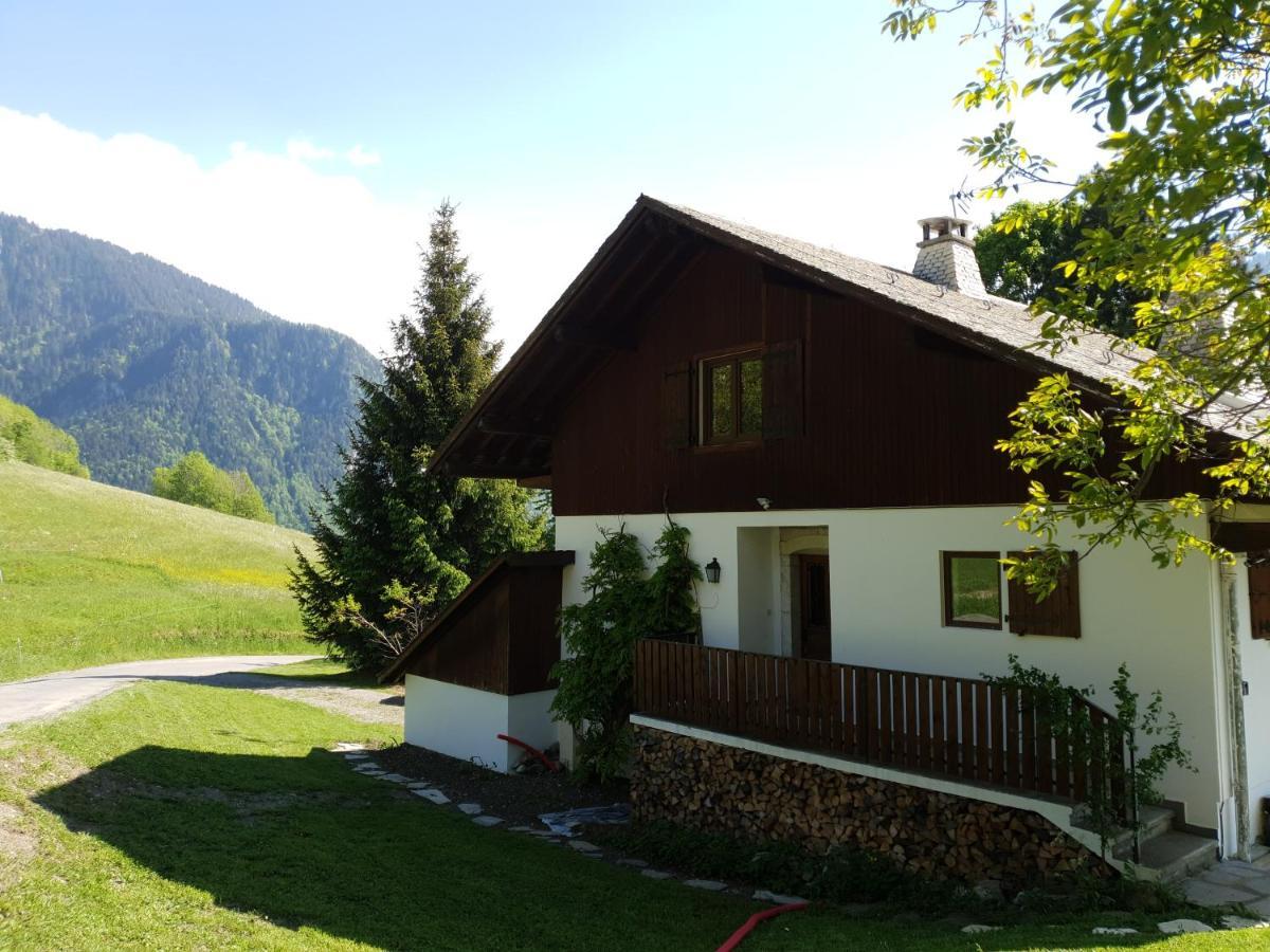 Chalet Tante Emma Vacheresse Bagian luar foto