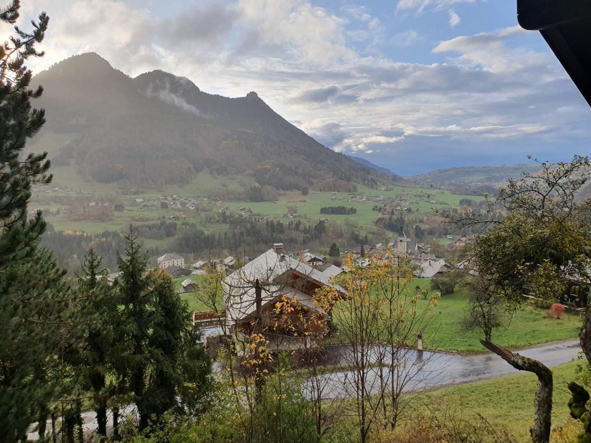 Chalet Tante Emma Vacheresse Bagian luar foto