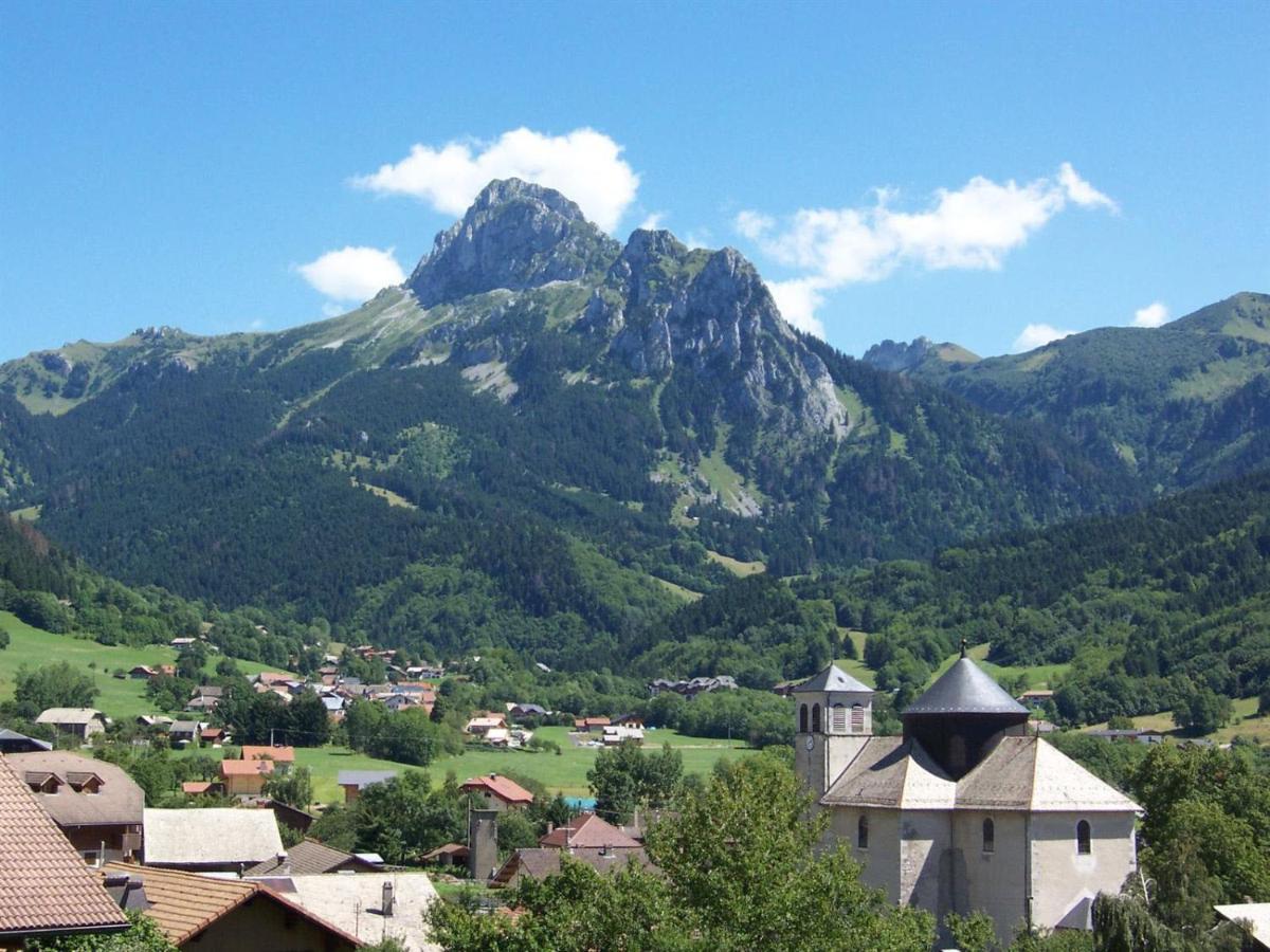 Chalet Tante Emma Vacheresse Bagian luar foto