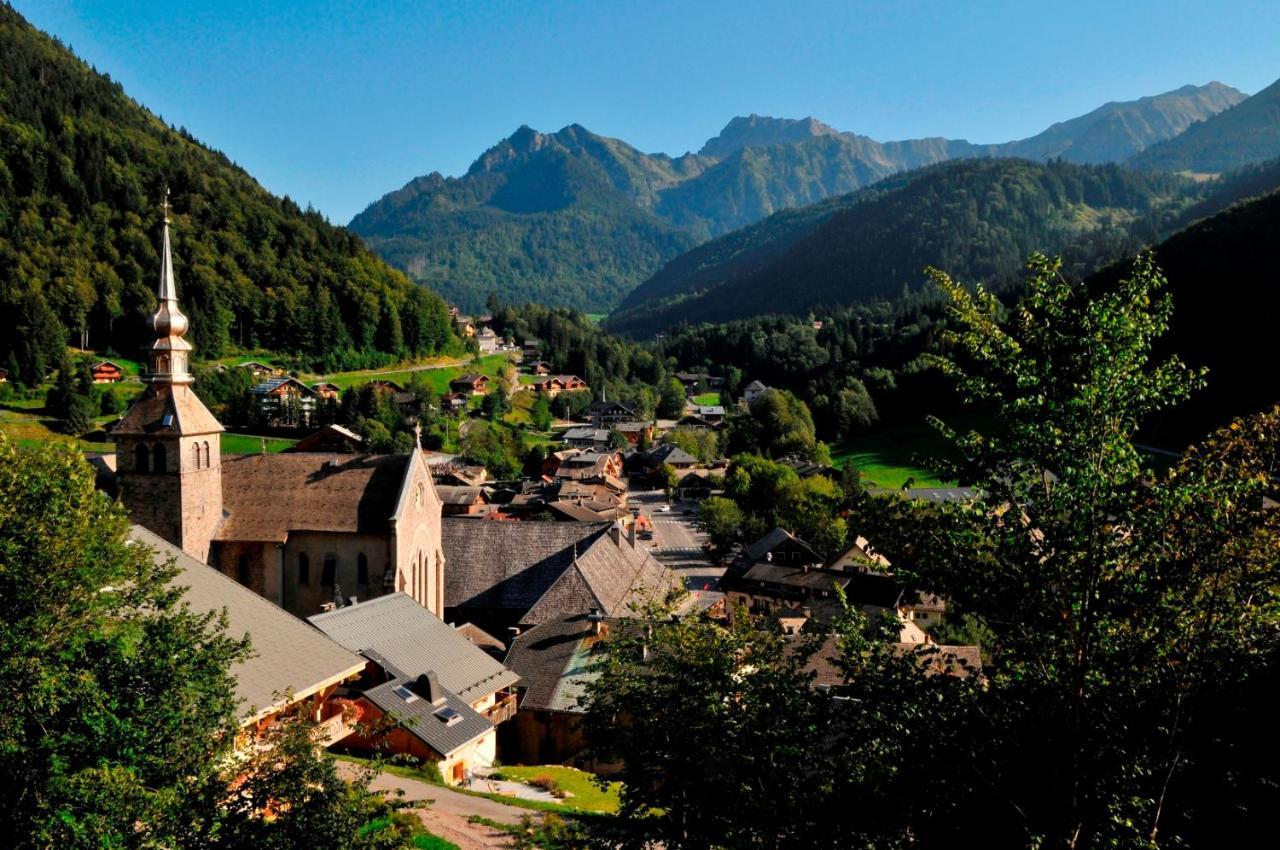 Chalet Tante Emma Vacheresse Bagian luar foto